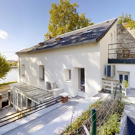 Residence Calme Au Bord De Seine A Melun Avec Jardin Terrasses Et Vue Sur La Seine Le Mée-sur-Seine Extérieur photo